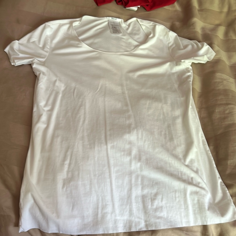 Wolford white jersey short sleeve — beautiful!